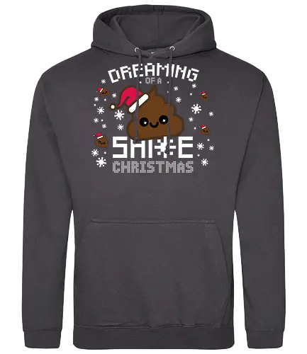 Christmas Dreaming - shit, emoji, christmas, Ugly sweater - Standard Hoodie