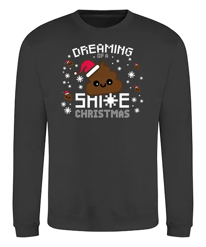 Christmas Dreaming - shit, emoji, christmas, Ugly sweater - Sweatshirt