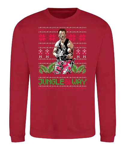 Jingle All The Way - jingle, terminator, Arnie, christmas, weihnachten - Sweatshirt
