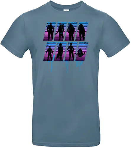 Retro Busters - ghost, buster, retro, neon - Standard T-Shirt