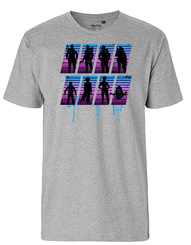 Retro Busters - ghost, buster, retro, neon - Fairtrade T-Shirt
