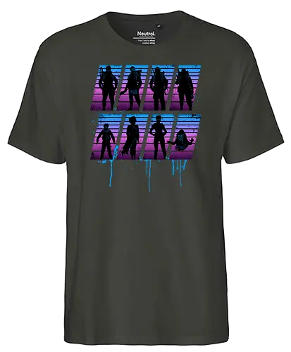 Retro Busters - ghost, buster, retro, neon - Fairtrade T-Shirt