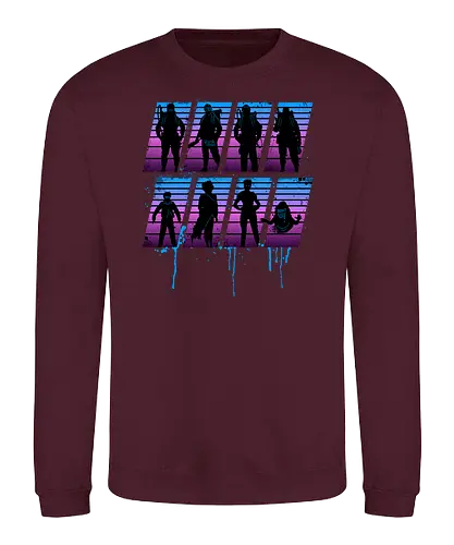 Retro Busters - ghost, buster, retro, neon - Sweatshirt