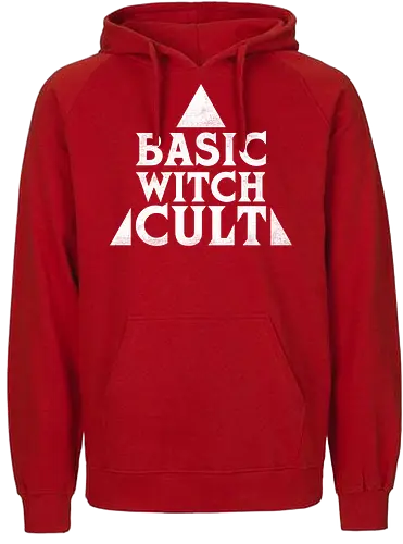 Basic Witch Cult - basic, witch, cult, hexe - Fairtrade Hoodie