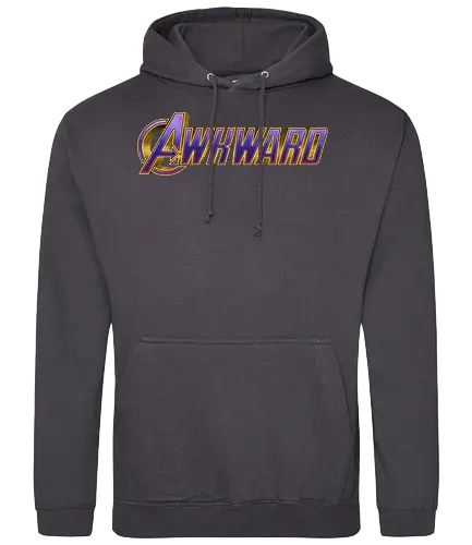 Awkward - awkward, comic, superhero - Standard Hoodie