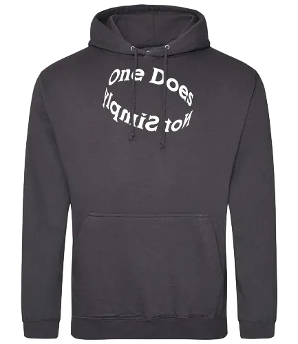 One Does Not - one does not, quote, meme - Standard Hoodie