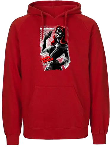 A Dame to Frame for - roger rabbit, toon, 90s, mashup, sin, fim noir, noir, redhd - Fairtrade Hoodie