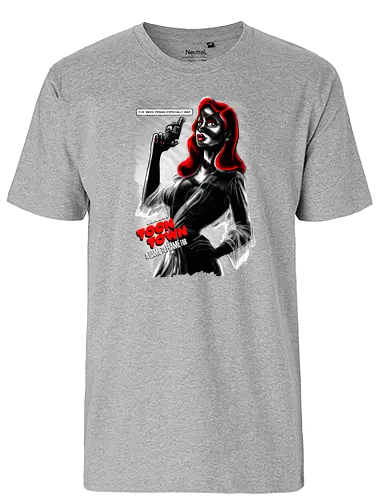 A Dame to Frame for - roger rabbit, toon, 90s, mashup, sin, fim noir, noir, redhd - Fairtrade T-Shirt