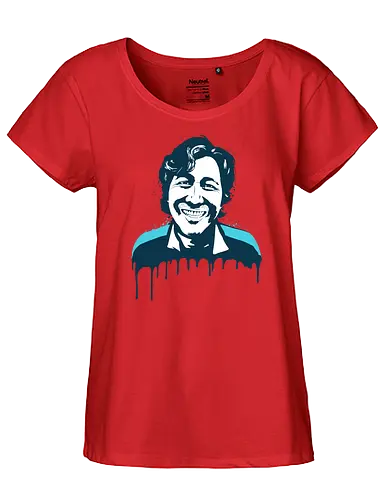 Life - squid, game, k-drama, Smile - Fairtrade Girl Shirt