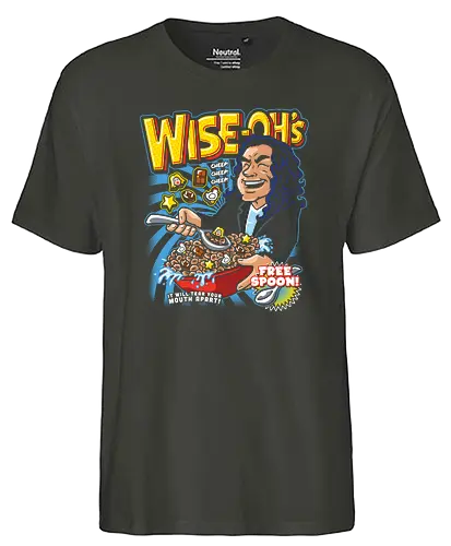 Wise-Oh's - the room, lisa, tommy wisu, cerl, brkfast - Fairtrade T-Shirt