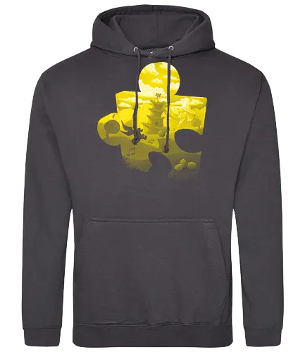 Off to Spiral Mountain - gaming, classic gaming, banjo, kazooi, console, puzzle - Standard Hoodie
