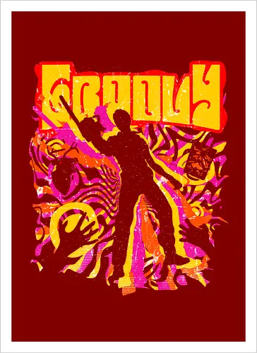 Stay Groovy - Groovy, horror, slasher - Artprint