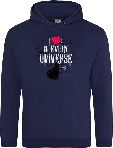 Universal Love - universe, strange, graffiti, dimension - Standard Hoodie