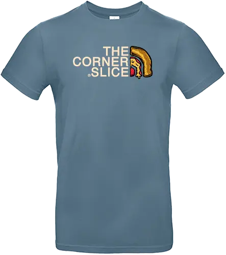The Corner Slice - mashup, pizza, food, north, face, essen, t - Standard T-Shirt
