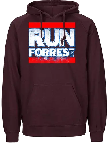 Run Forrest - forrest, Run, movie - Fairtrade Hoodie