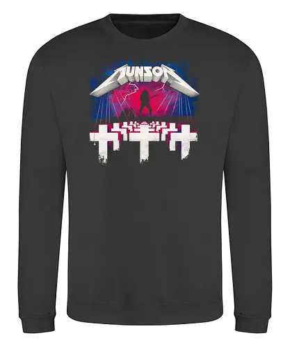 Master of Metal - Eddie, munson, metal, music, Puppets, Heavy metal - Sweatshirt