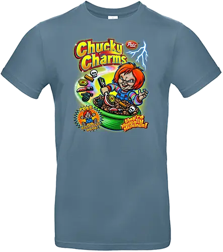 Chucky Charms - horror, movie, müsli, murder, doll, puppe, classic, 80s, cerl - Standard T-Shirt