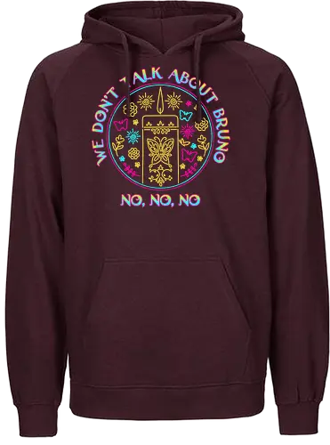 Bruno no no no - En, can, To, movie, animated, candle - Fairtrade Hoodie