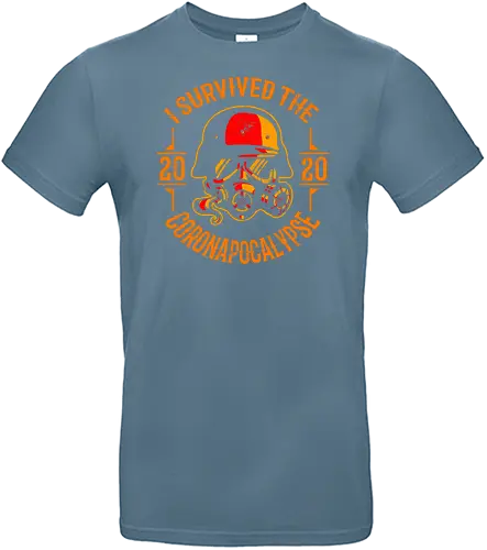 I Survived Coronapocalypse - fun, Pandemie, survival, survivors, Corona - Standard T-Shirt