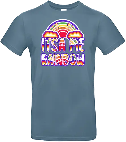 Itsa me rainbow - rainbow, mario, games - Standard T-Shirt