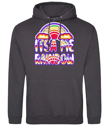 Itsa me rainbow - rainbow, mario, games - Standard Hoodie