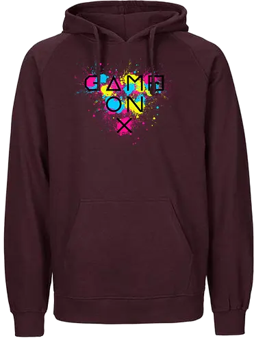 Game On - squid, game, tv, k-drama - Fairtrade Hoodie