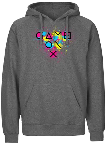Game On - squid, game, tv, k-drama - Fairtrade Hoodie