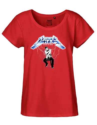 Daddy Lightning - pedro, pascal, daddy, metal, mashup - Fairtrade Girl Shirt
