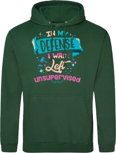 In My Defense I Was Left Unsupervised