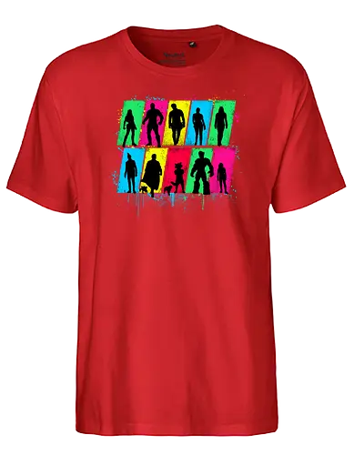 One Last Time - star, lord, superhero, space - Fairtrade T-Shirt