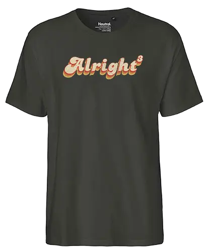 Alright - Alright, movie, 90s, confused - Fairtrade T-Shirt