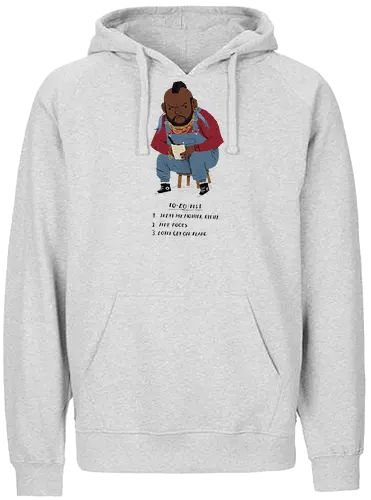 Mr. T odo - pity, fool, t, mr., mister, todo, list, fun - Fairtrade Hoodie