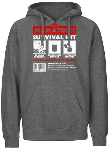 Nakatomi Survival Kit - die hard, stirb langsam, christmas, nakatomi plaza - Fairtrade Hoodie