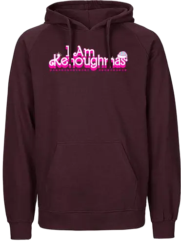 I Am Kenoughmas - enough, pink, christmas, weihnachten - Fairtrade Hoodie