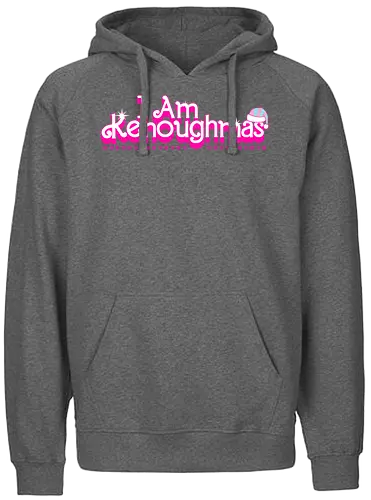 I Am Kenoughmas - enough, pink, christmas, weihnachten - Fairtrade Hoodie