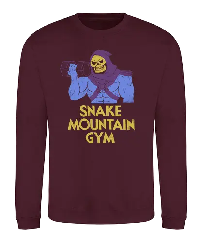 Snake Mountain Gym - skeletor, classic cartoon, classic, 80s, 90s - Sweatshirt