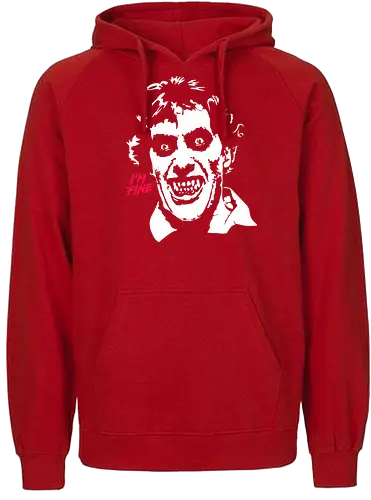 Im Fine American Werewolf - horror, werwolf, 80s - Fairtrade Hoodie