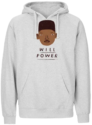 Willpower - fun, will smith, fresh prince, serie, mashup, power - Fairtrade Hoodie
