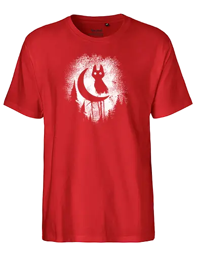 Black Cat Magic - cat, katze, magic - Fairtrade T-Shirt