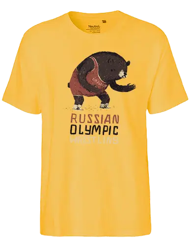Wrestling - olympics, russia, wrestling, fun, art, br - Fairtrade T-Shirt