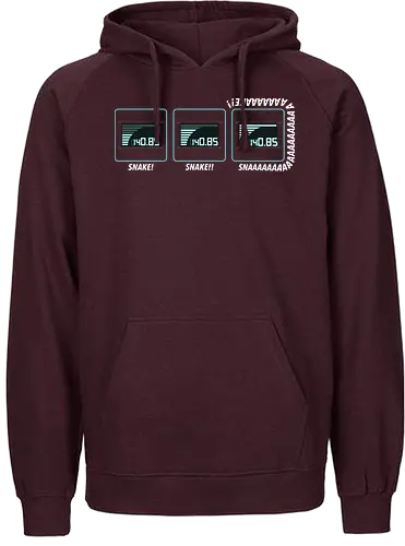 Missing Snake - metal, solid, snake, gaming, gr - Fairtrade Hoodie