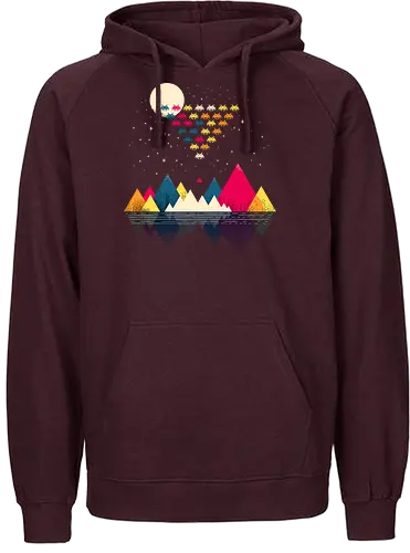 Classic Space Invaders - invader, space, gaming, alien - Fairtrade Hoodie