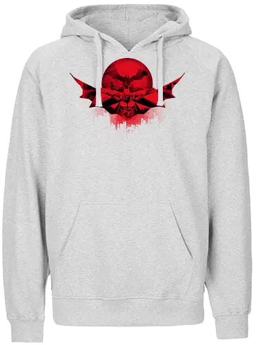 Red Knight - bat, comic, hero - Fairtrade Hoodie