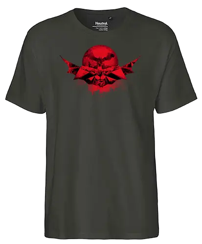 Red Knight - bat, comic, hero - Fairtrade T-Shirt