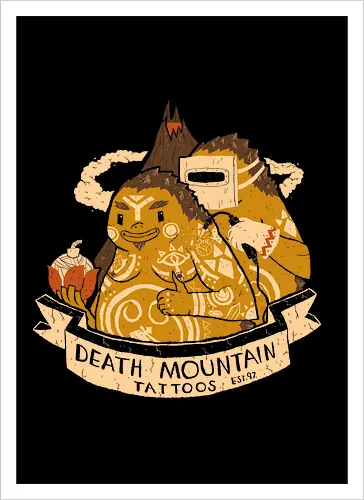 Death Mountain Tattoos