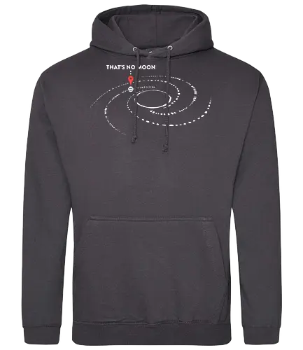 Thats No Moon - Galaxy - you are here, galaxy, space opera, moon - Standard Hoodie