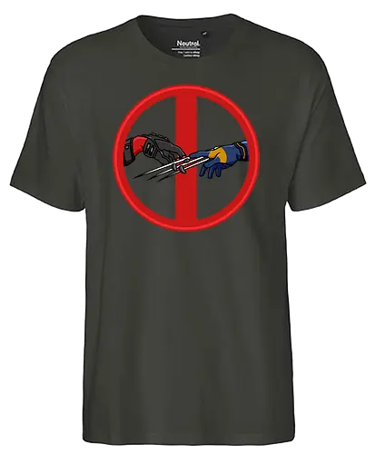 The third coming - comic, hero, Crtion - Fairtrade T-Shirt