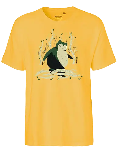 Snorfoot - bigfoot, mythos, mythologie, fabelwesen, folklore, pocket, monster - Fairtrade T-Shirt