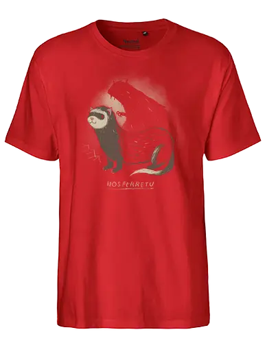 nosferretu - nosferatu, vampir, ferret, frettchen, cute, romania, rumänien, dracula, vampire - Fairtrade T-Shirt