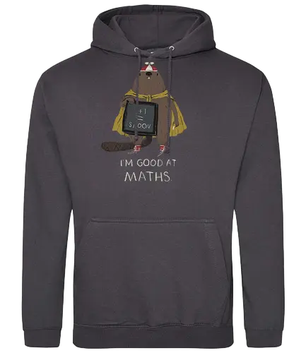 Maths - maths, mathe, biber, 1+1, school, schule, spoon, bver - Standard Hoodie